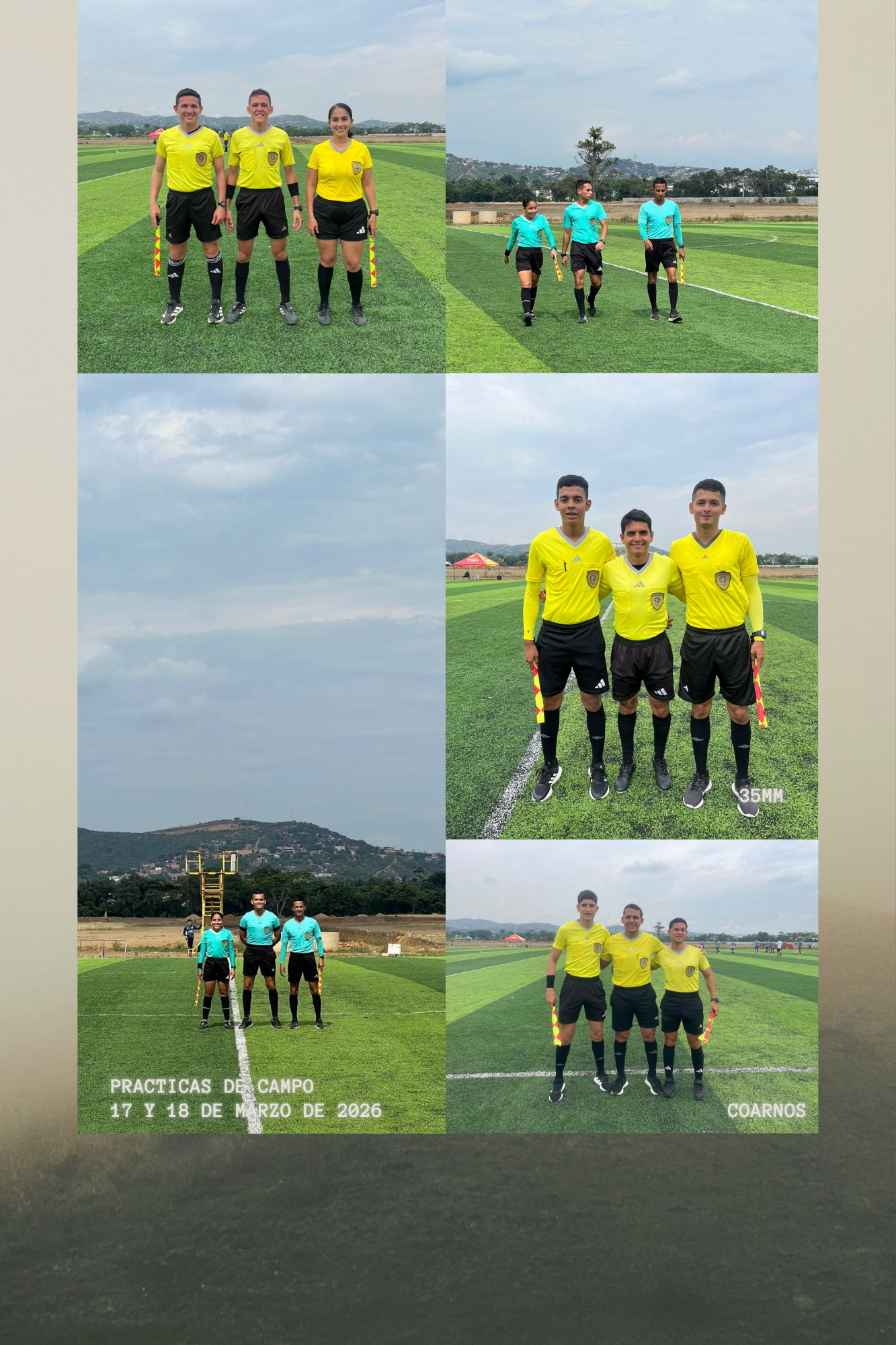 Prácticas de Campo con Veeduría de Selección Colombia Sub19