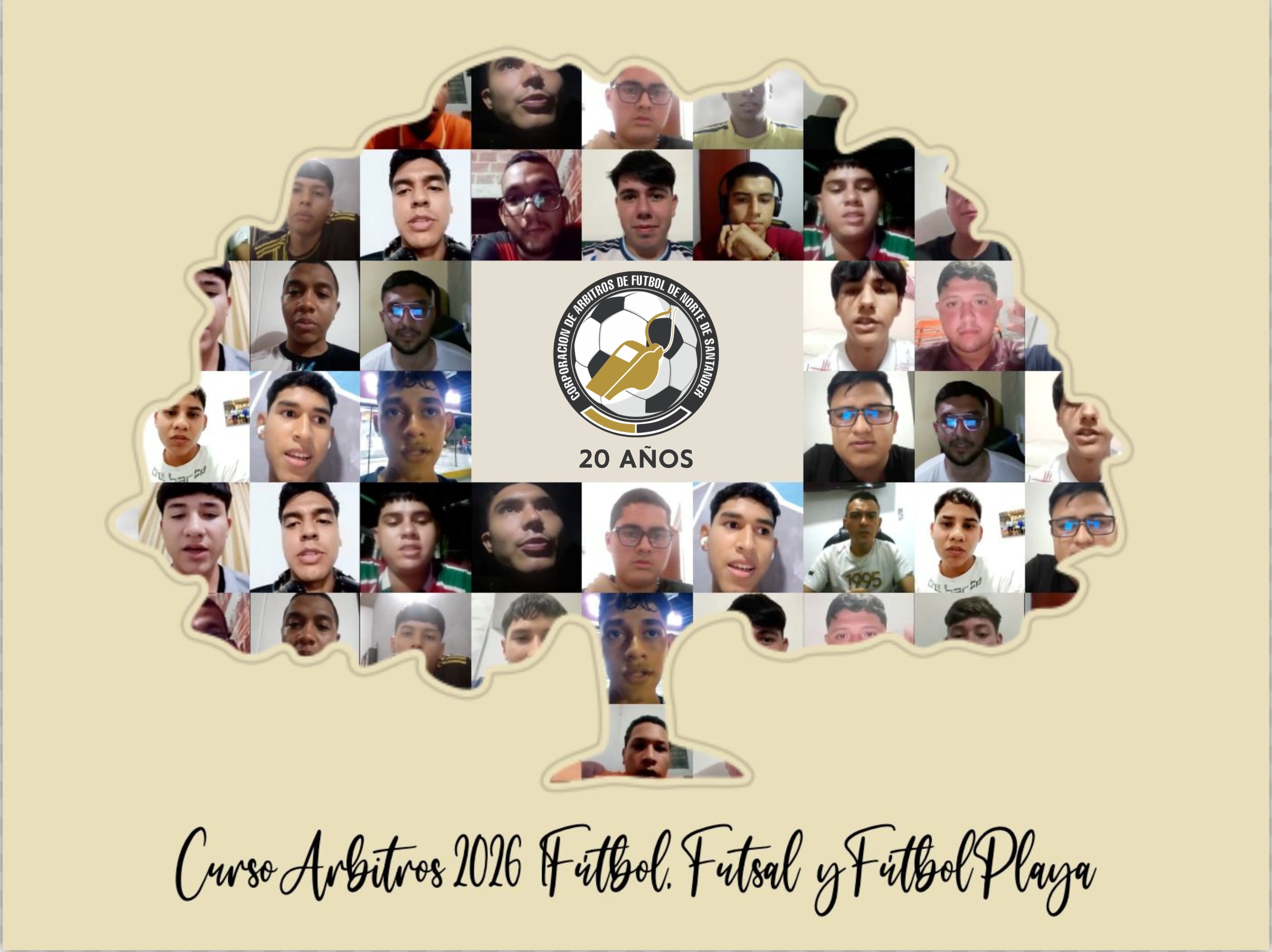 Curso de Arbitros de Fútbol, FUTSAL y Fútbol Playa 2026